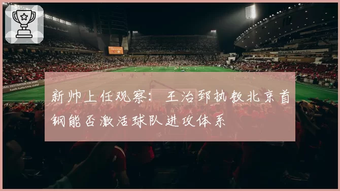新帅上任观察：王治郅执教北京首钢能否激活球队进攻体系